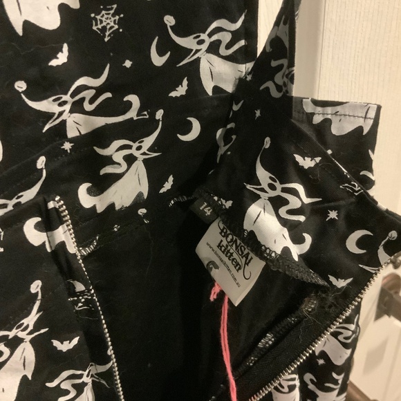 Nightmare Before Christmas Zero print jumper/overalls BNWT - Picture 6 of 6